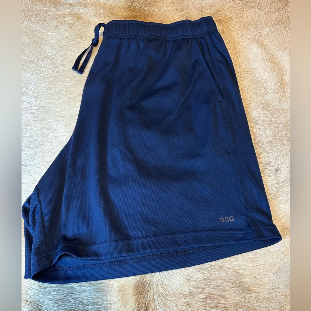 DSG Men's Deep Blue Athletic Shorts